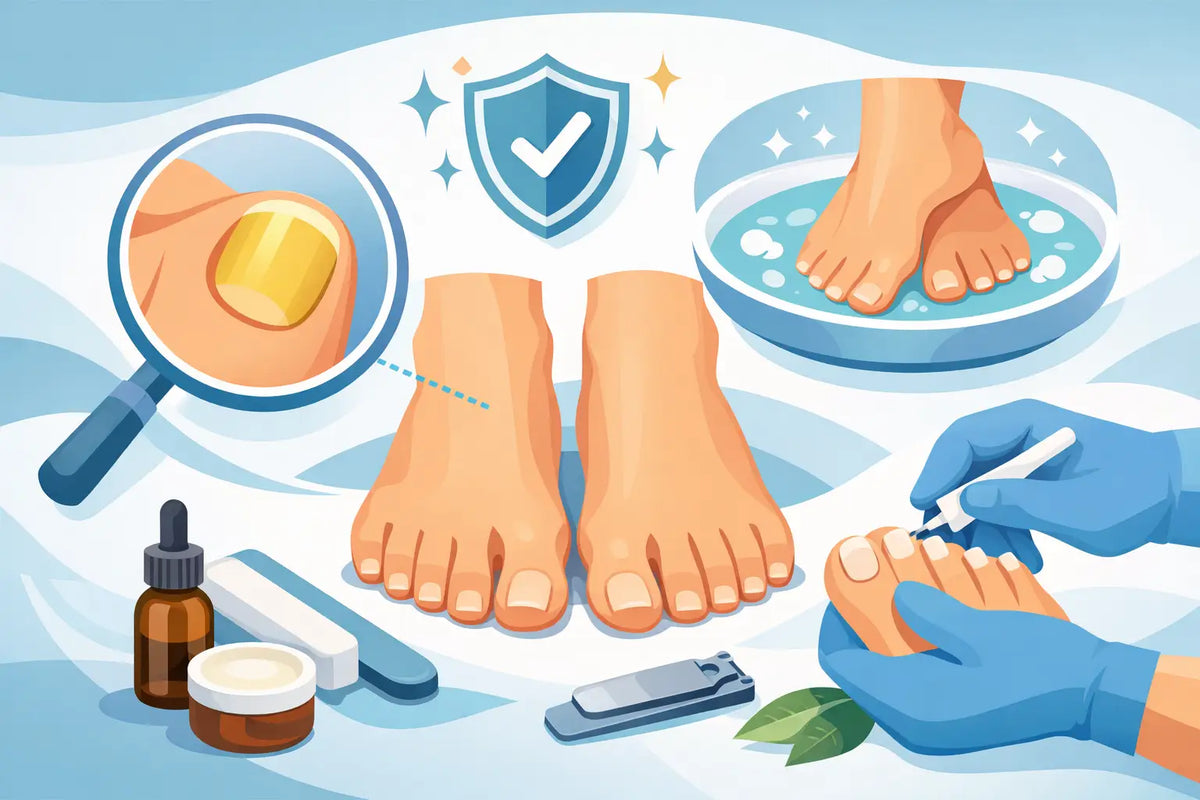 How to Make Yellow Toenails Look Better Safely