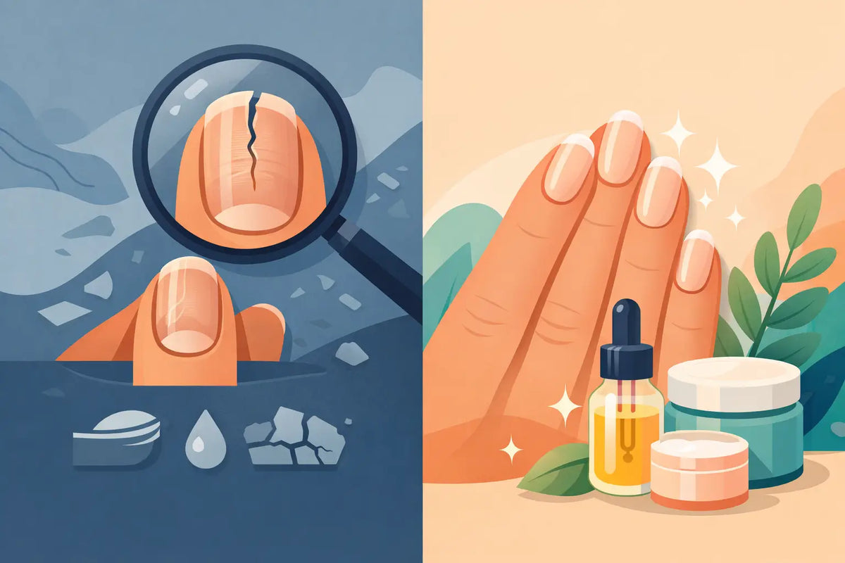 Why Nails Split and What Helps Them Look Stronger