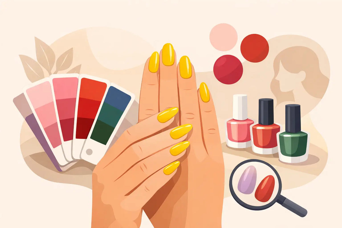 How to Choose Nail Color for Yellow Nails