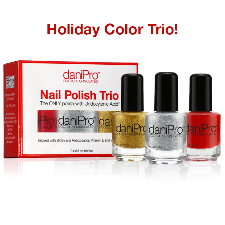 Nail Polish Trio - Holiday Kit